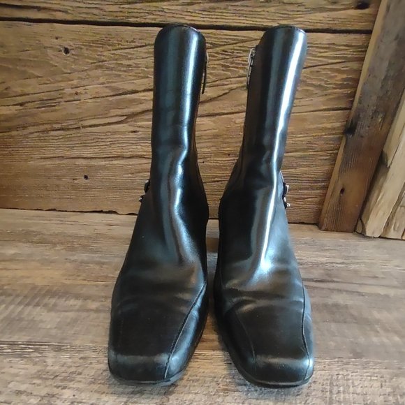 Anne Klein iflex Akverdi Black Boots Size 8M - Picture 2 of 16